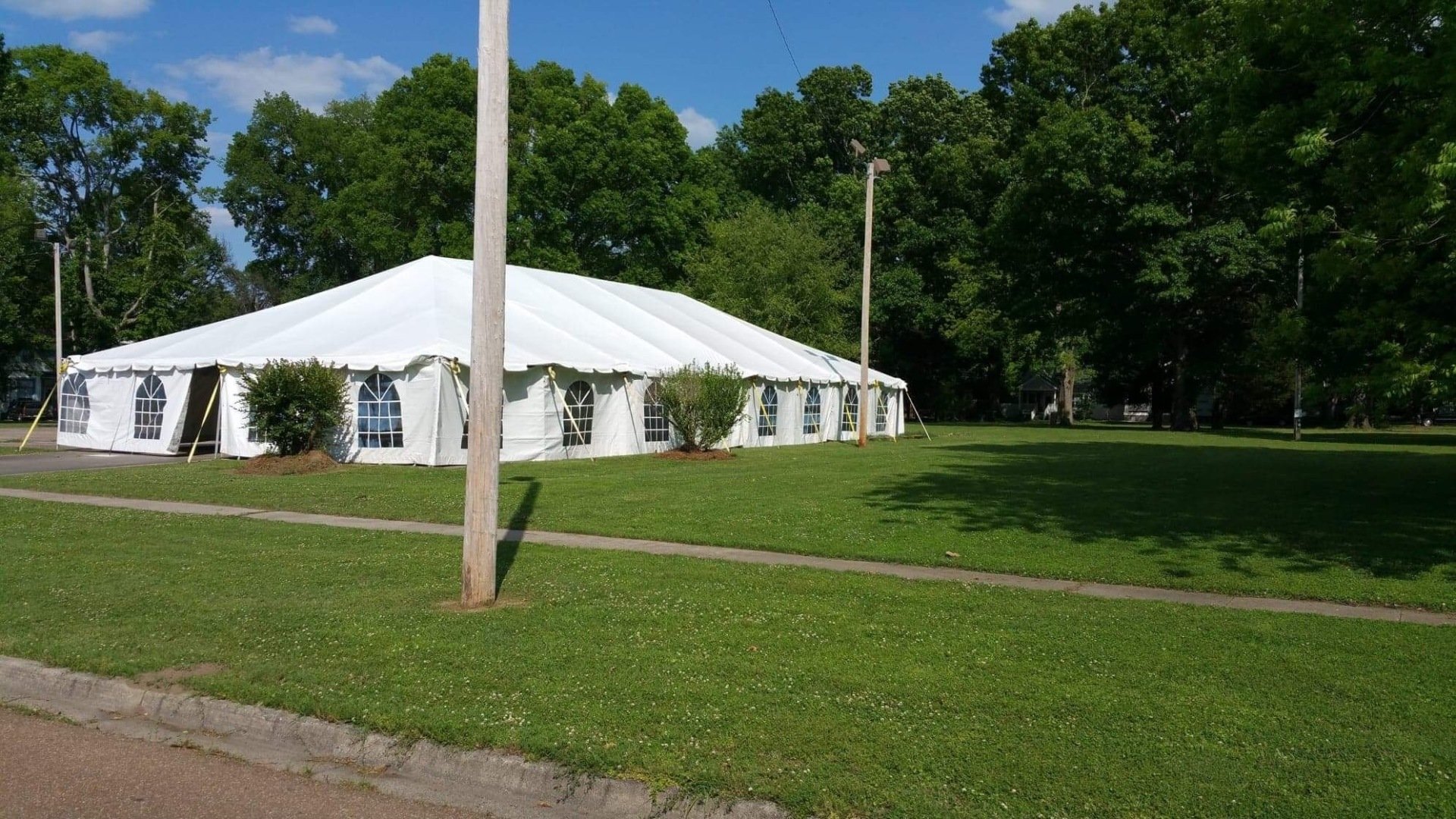 Frame & Pole Tents For Rent Mississippi All Seasons Events