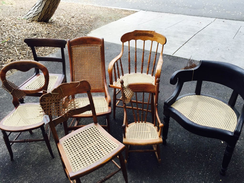 furniture caning Richmond, California Sortos Caning Repair