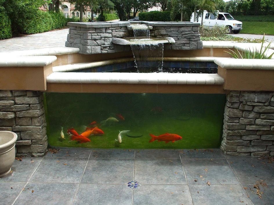 Custom Koi Pond New Smyrna Beach, Florida FWG Designs, LLC