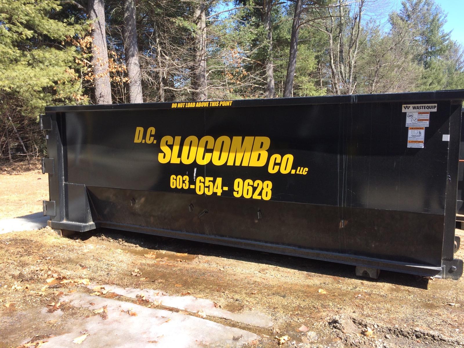 Roll Off Dumpster Rentals Wilton, NH D C Company LLC