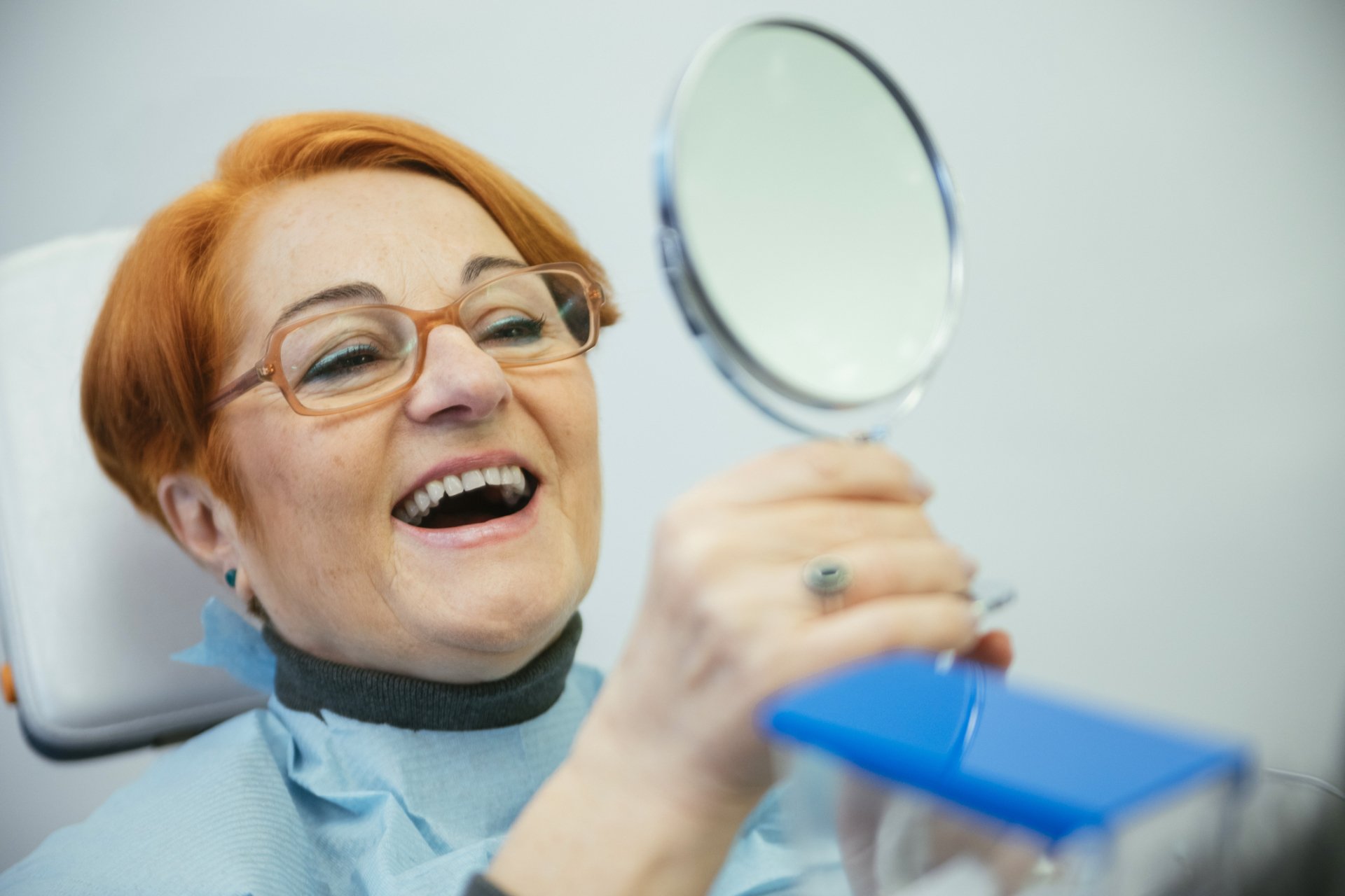 Losing weight with new dentures