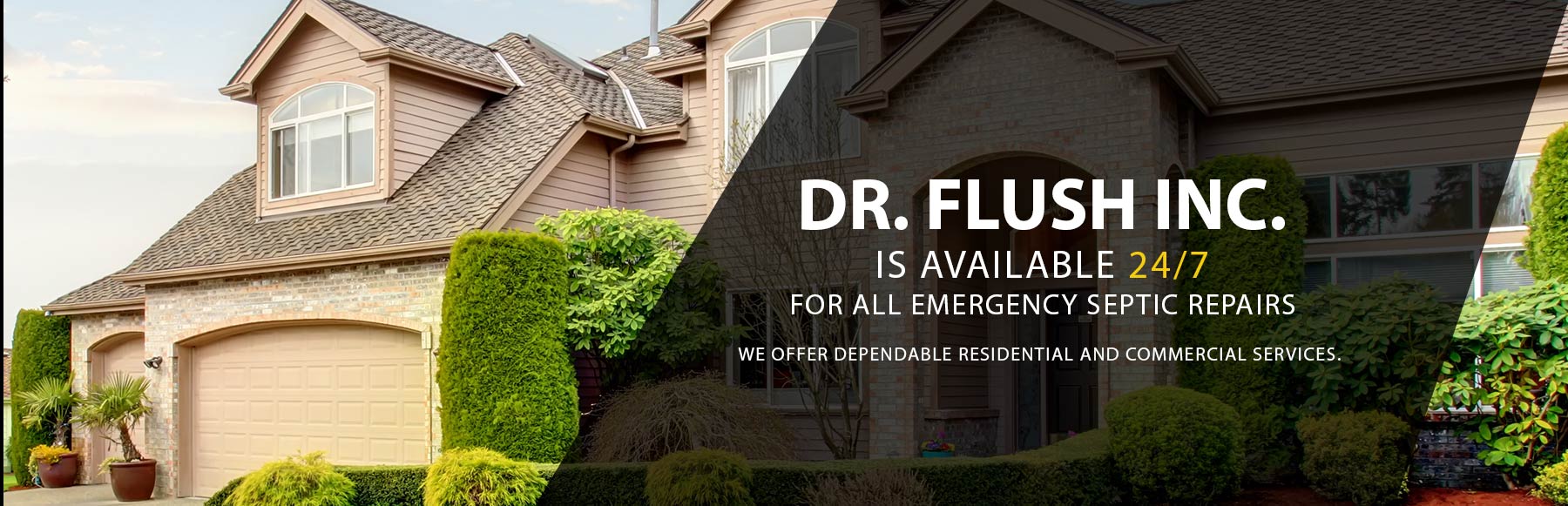 Greenville Septic Service | Dr. Flush Inc.