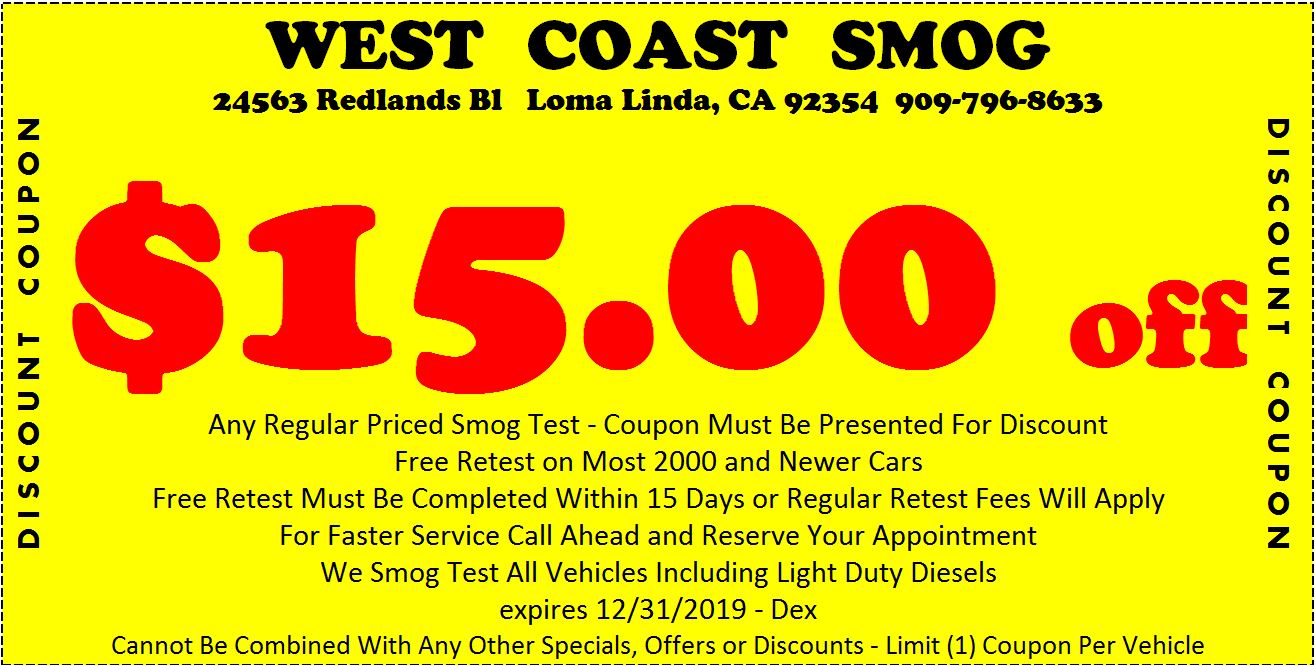 Smogcheck Ca Gov >> Smog Testing in San Bernardino, CA | West Coast Smog Smogcheck Ca Gov >> Smog Testing in San Bernardino, CA | West Coast Smog