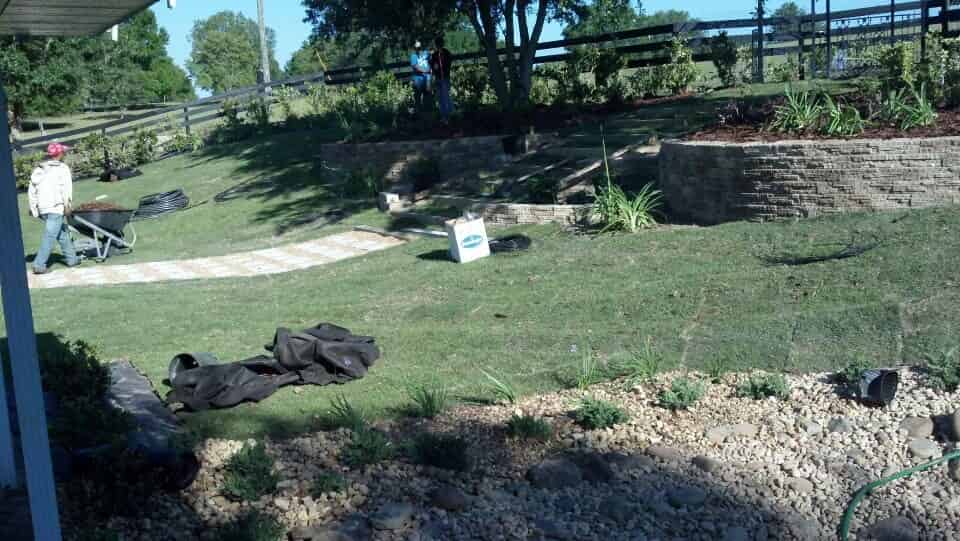 Seeding Weirsdale, FL. Cottom's A1 Sod