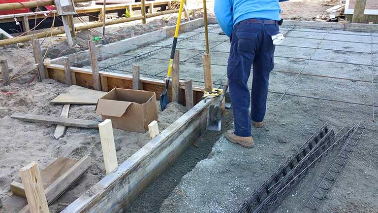 Commercial Concrete Services - Virginia Beach, VA - Rick's Concrete Inc