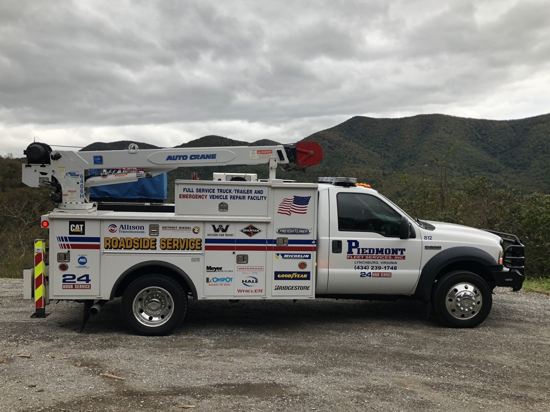 Roadside & Emergency Service Lynchburg, VA Piedmont Fleet Services