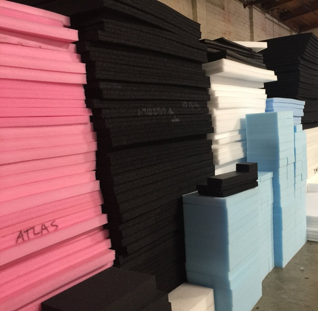 Atlas Foam Custom Foam Fabrication Experts Los Angeles, CA