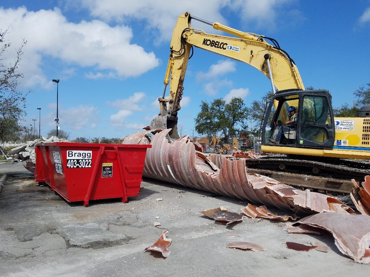 Commercial Dumpster Rentals Melbourne, FL Braggs RollOff Dumpsters