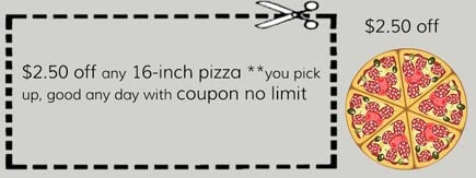 Tu pizza coupons
