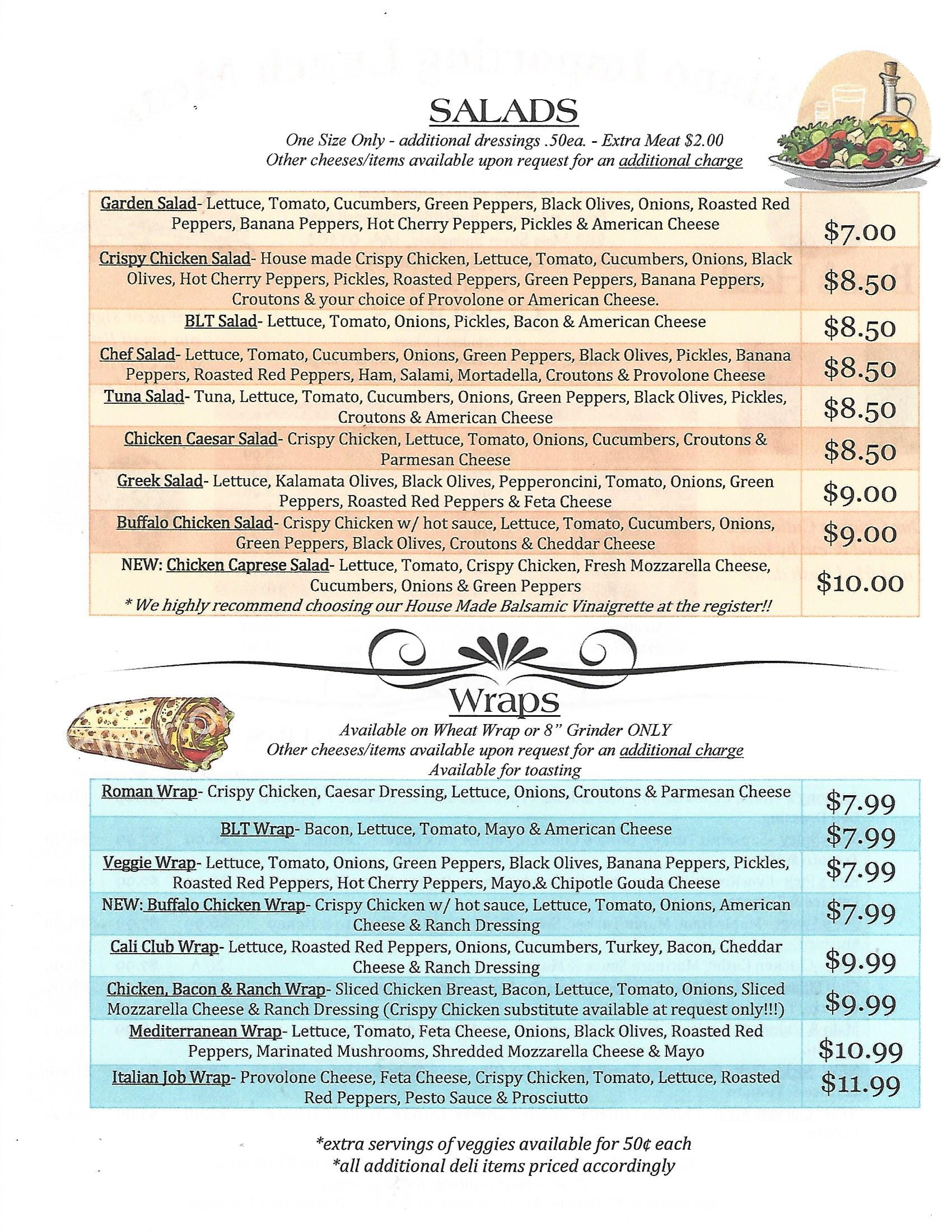 Lunch Specials Springfield, MA Milano Imports