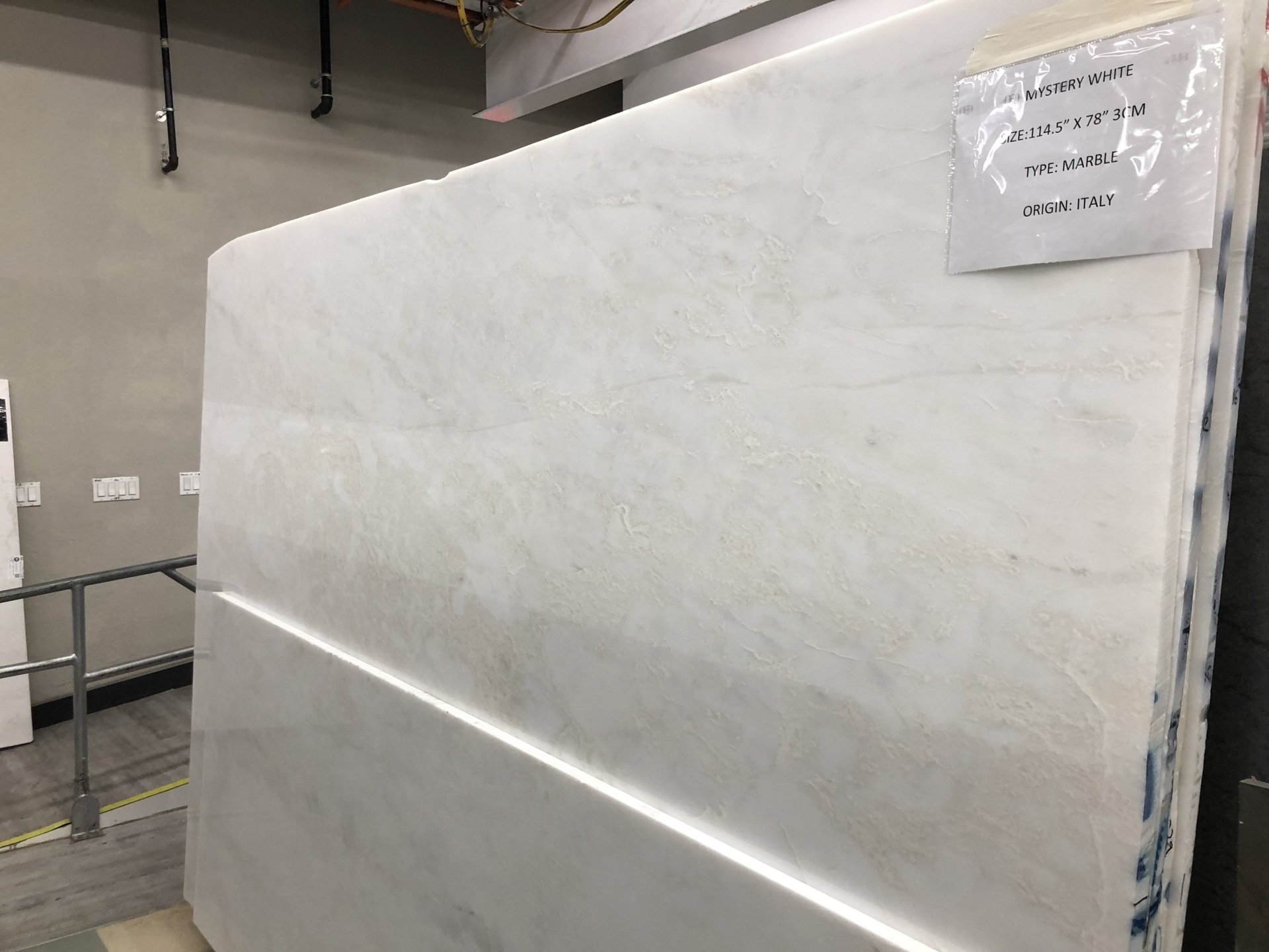 Mystery White Galaxy Marble