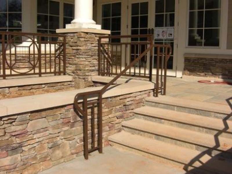 Commercial Railing WinstonSalem, NC Swaim Ornamental Iron Works, Inc.