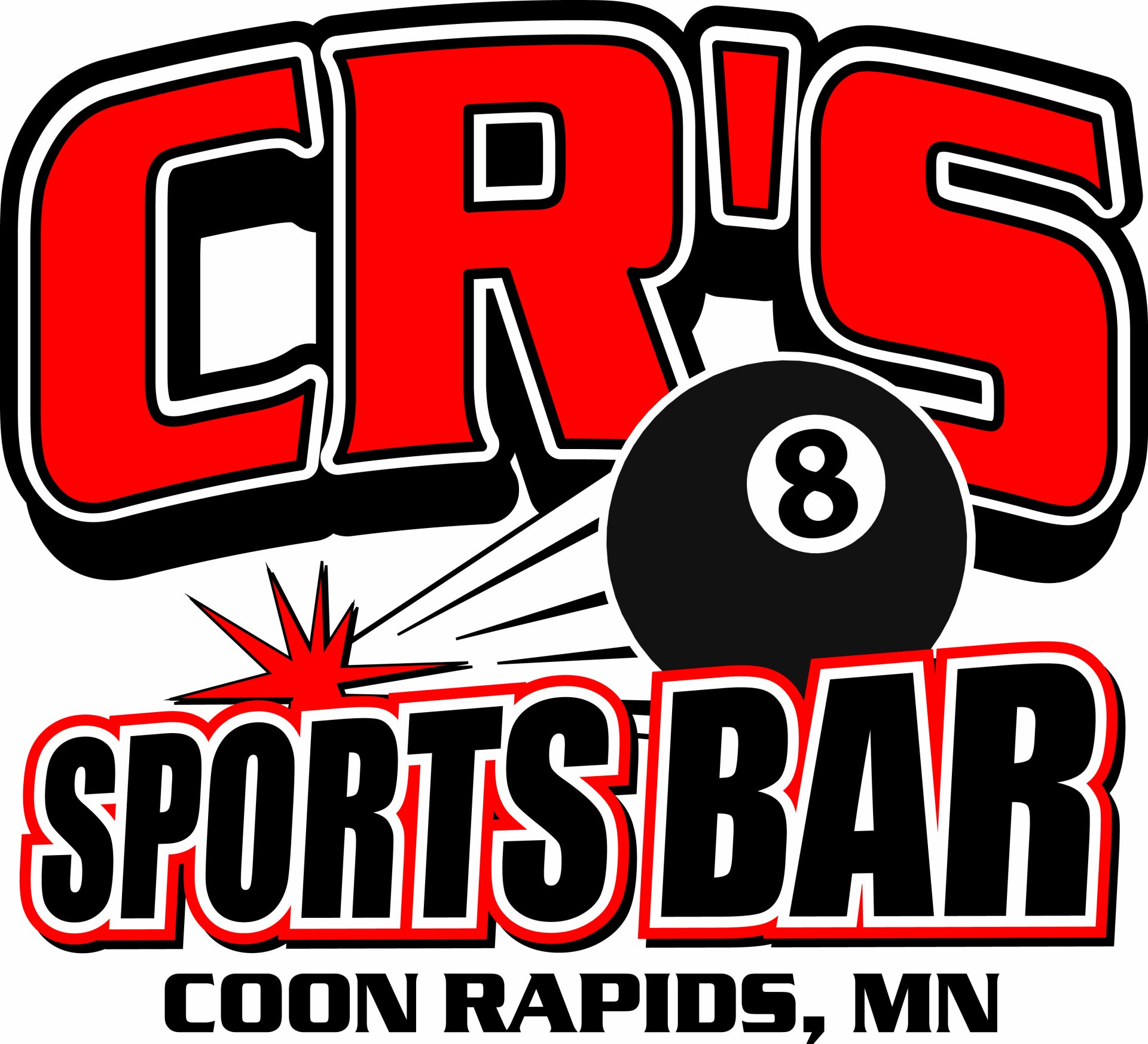 Pizza, Billiards, Bar & More Coon Rapids, MN CR’s Sports Bar