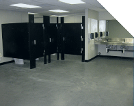 Commercial Restroom and Locker Room - Commercial Renovation in Orange County, CA