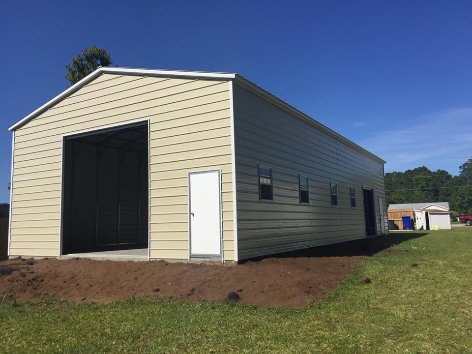 Prefab Storage Buildings St. Augustine, FL Troy Usina Enterprises