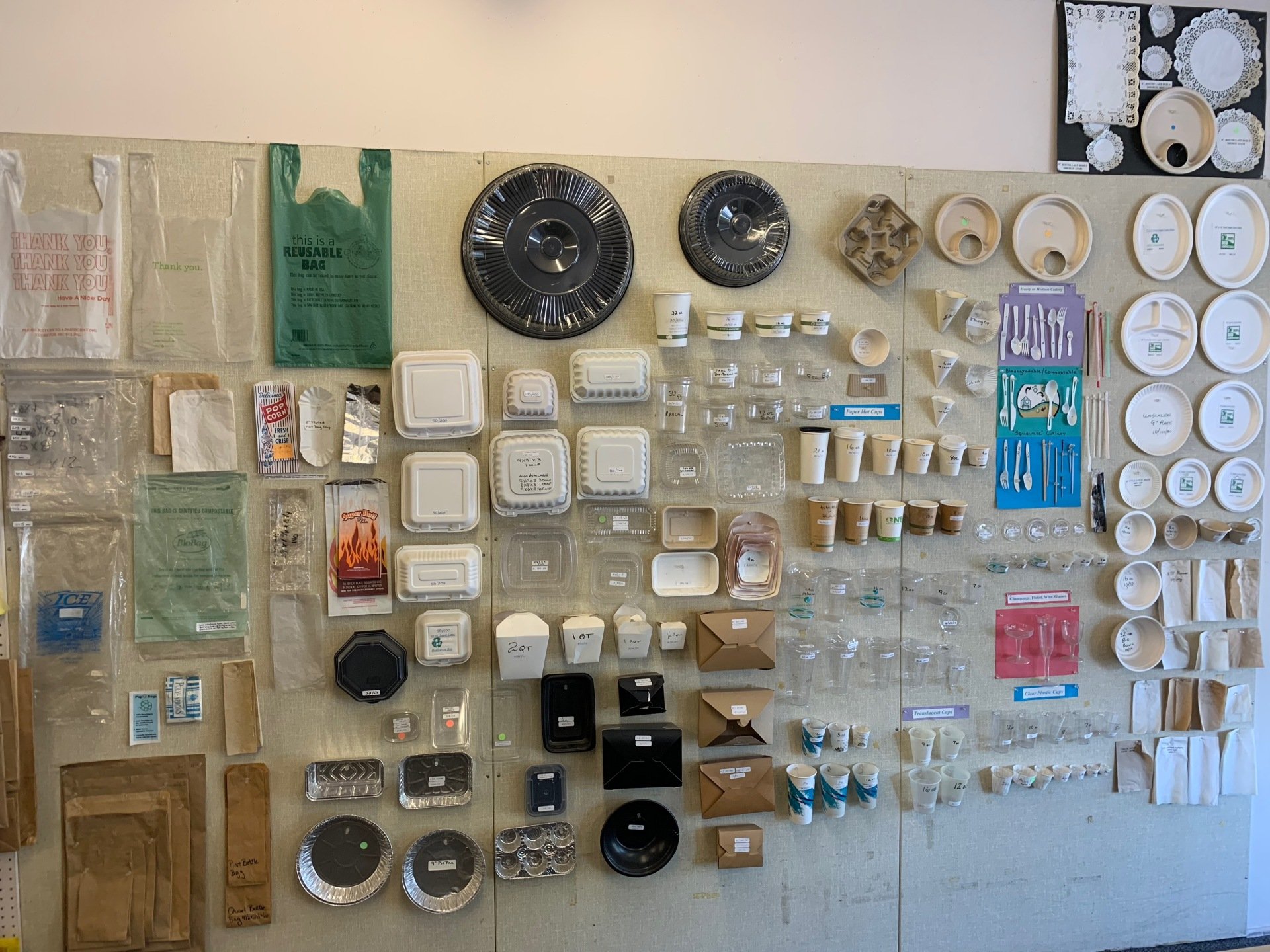 Food service packaging Ukiah, CA Ukiah Paper Supply, Inc.