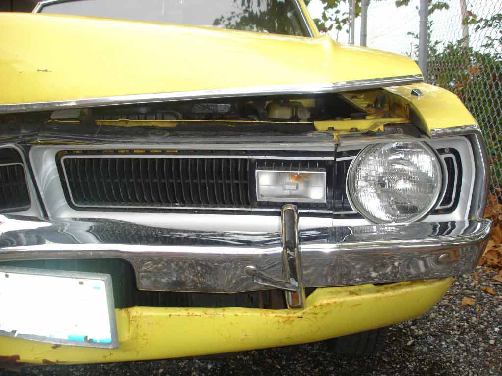 1971 Dodge Dart Front Driver Damage  - Auto body services in Bridgeview, IL