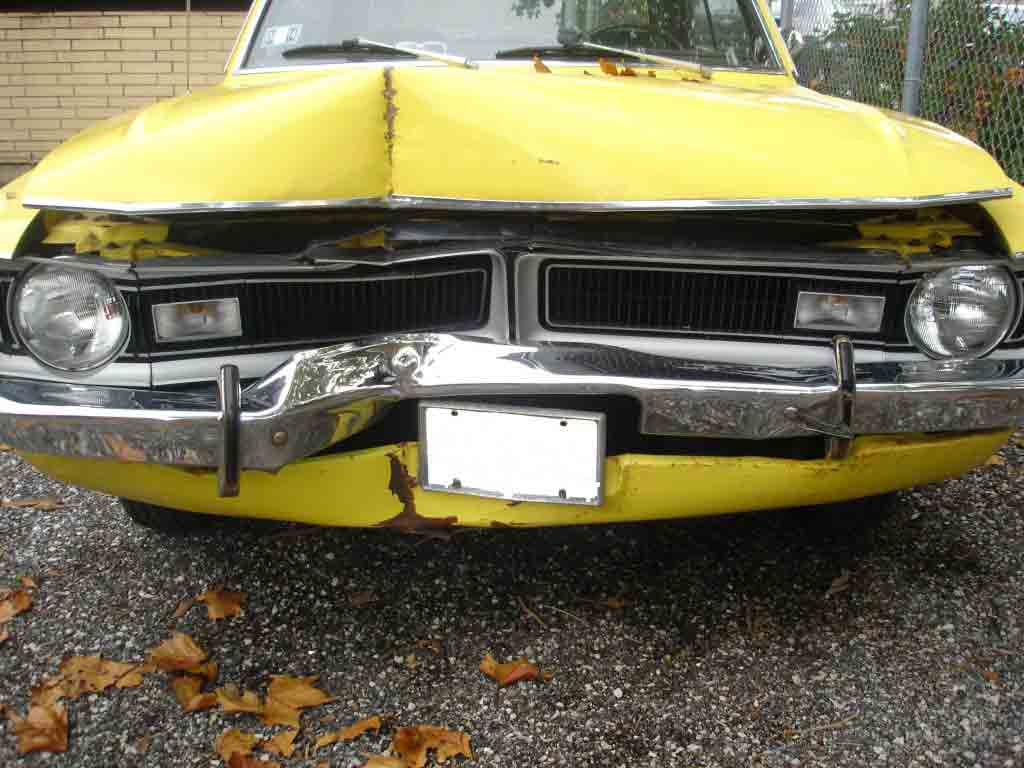 1971 Dodge Dart Front End Damage  - Auto body services in Bridgeview, IL