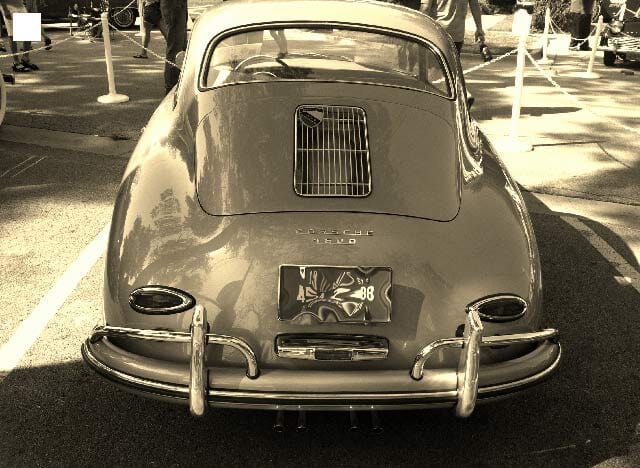 Porsche-gray-scale-license-distorted  - Auto body services in Bridgeview, IL