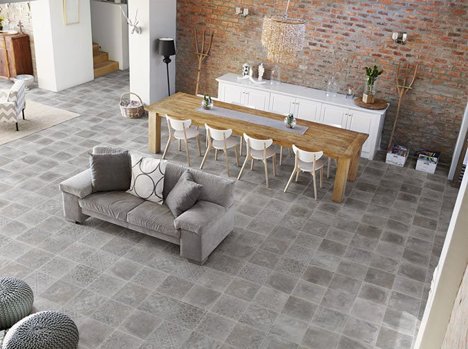 Quality Flooring Low S Excellent Service Akron Ohio Living Room Gray Colored Tile In Akron Oh
