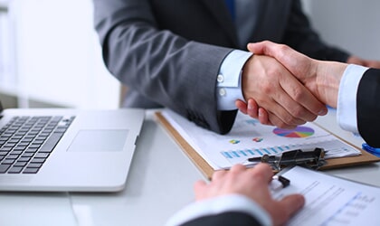 Men shaking hands - Civil law  in San Francisco, CA