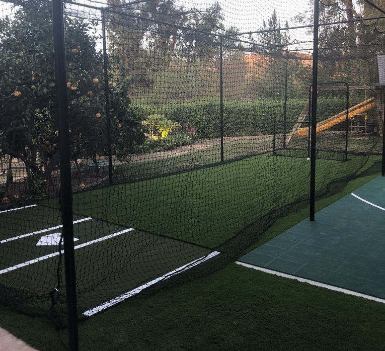 Batting Cage Installation Escondido, CA Brady Brown Construction