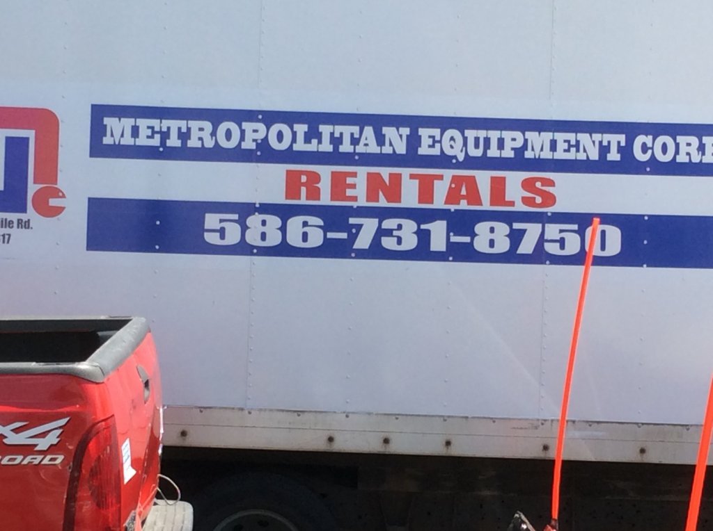 Products and Services Metropolitan Rental Co Shelby Township, Michigan