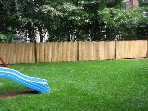 Fence on playground — Gravel Boards in Bridgewater, MA