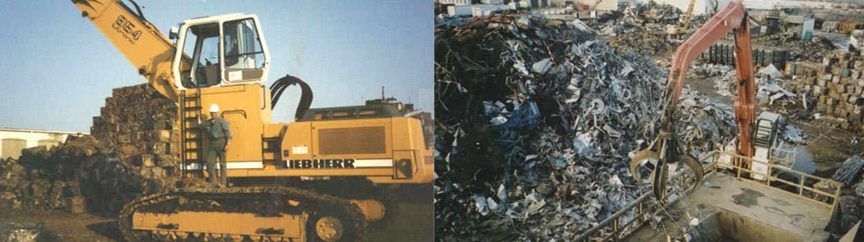 Junk Yard Franklin Iron & Metal Dayton, Ohio