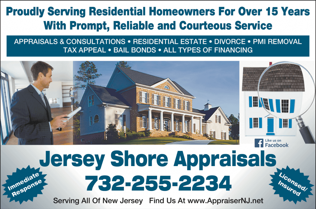 Appraisal Services & Home Appraiser Brick, New Jersey Jersey Shore